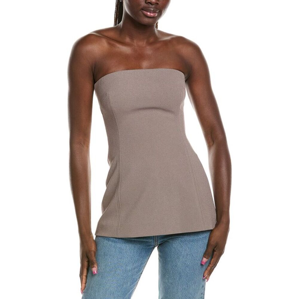 Paris Georgia Womens Portia Bodice Top, Brown